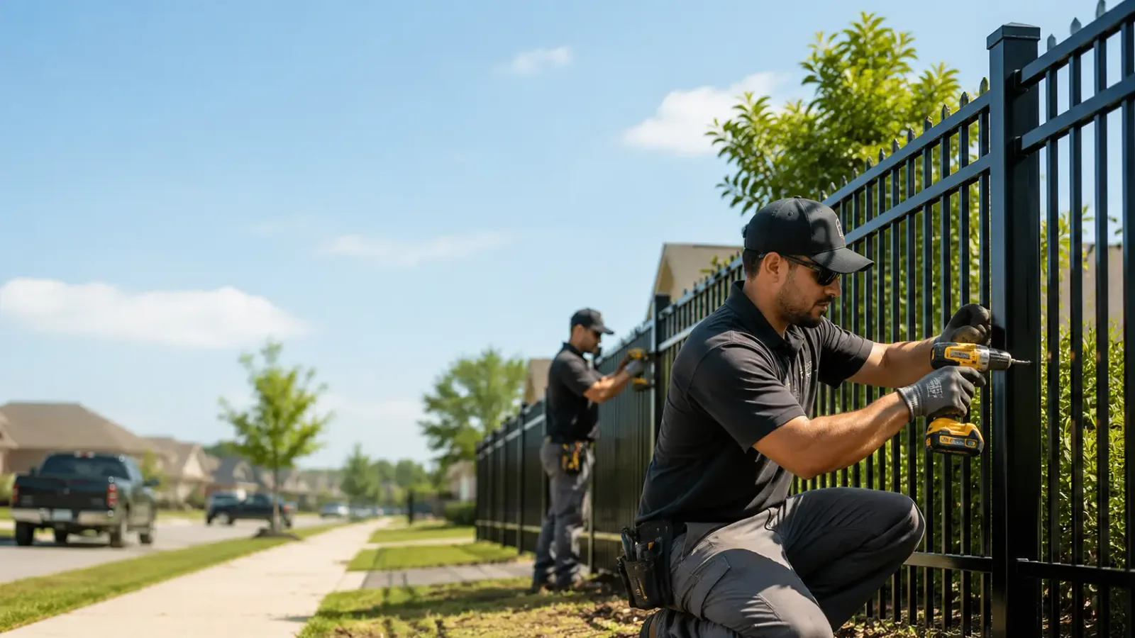Metal Fence Installation in Johnson City, TN